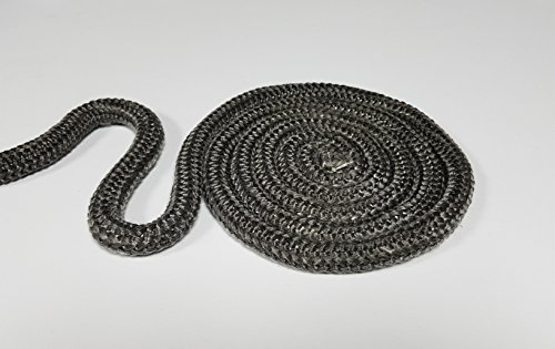 Dichtschnur Dichtband schawrz 14mm Kordel Ofendichtung
