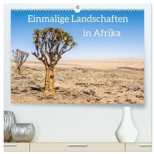 Einmalige Landschaften in Afrika (hochwertiger Premium Wandkalender 2026 DIN A2 quer), Kunstdruck in Hochglanz: Afrika bietet faszinierende Landschaften (CALVENDO Orte)