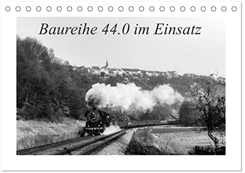 Baureihe 44.0 im Einsatz (Tischkalender 2026 DIN A5 quer), CALVENDO Monatskalender: Dampfloknostalgie vor über 35 Jahren in Thüringen (CALVENDO Technologie)