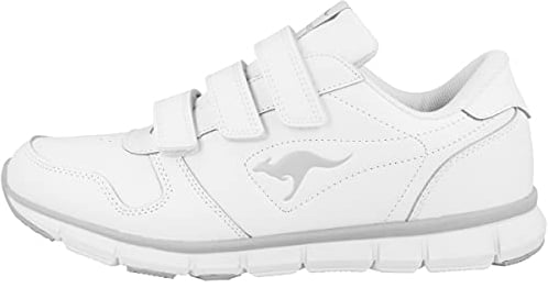 KangaROOS Unisex-Erwachsene K-BlueRun 700 V B Sneaker, White/lt grey, 43 EU