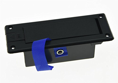kaish 9 V Akku Cover Box Case Fach mit Pull-String für Gitarre Bass