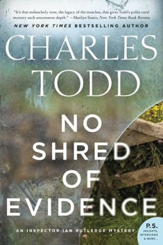 No Shred of Evidence: A Gripping Inspector Ian Rutledge Mystery – Scotland Yard in Post-WWI Cornwall