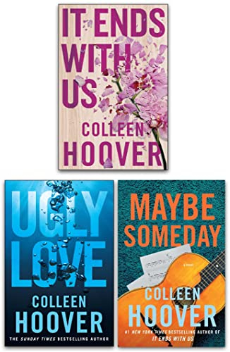 Colleen Hoover Collection 3 Books Set (Maybe Someday, Ugly Love, It Ends with Us)