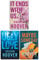 Colleen Hoover Collection 3 Books Set (Maybe Someday, Ugly Love, It Ends with Us)