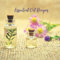 Essential Oil Recipes: Blank Journal for Aromatherapy Blends