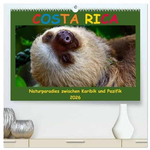 Costa Rica - Naturparadies zwischen Karibik und Pazifik (hochwertiger Premium Wandkalender 2026 DIN A2 quer), Kunstdruck in Hochglanz: Schöne ... und seinen Nationalparks (CALVENDO Tiere)