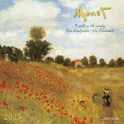 Claude Monet – A Walk in the Country 2025: Kalender 2025 (Tushita Fine Arts)