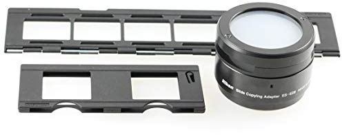 Nikon Adaptador Negro para Objetivo fotográfico - Duplicador de Diapositivas - USB tipo A - Montaje en Mesa - 120 g - 7 x 7 x 5.3 cm