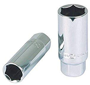 KS Tools 3/8' CHROMEplus Zündkerzen-Stecknuss, 5/8', auf Hänger