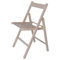 Mueblear 19016 Klappstuhl aus Holz, 43 x 46 x 79 cm weiß