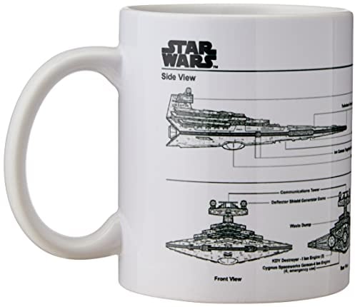 Star Wars - Star Destroyer Sketch, Multicolore, 11 oz/315 ML Mug