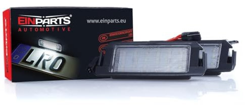 EinParts Kennzeichenbeleuchtung EP90 Canbus 6000K für Tiburon Coupe 2001-2008 I20 2008-2014 I10 IA 2013-Heute Rio III UB 2011-2015 Picanto TA 2011-2015 Soul AM 2009-2015 Soul II PS 2014-2015