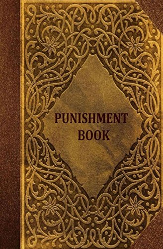 Punishment Book: A blank register for record keeping