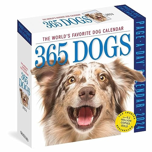365 Dogs Page-A-Day Calendar 2024: The World's Favourite Dog Calendar