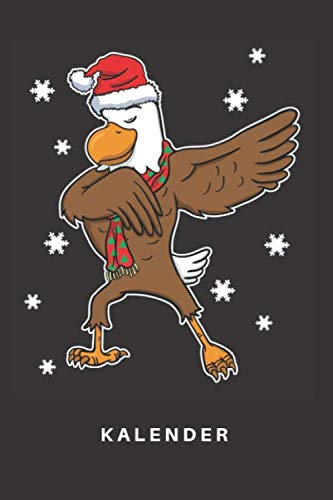 Kalender: Kalender | Notizkalender | Schreibkalender | Jahreskalender | Tageskalender | DIN A5 | Vogel | Fliegen | Dabbing | Weihnachten | Schnee | Tanzen
