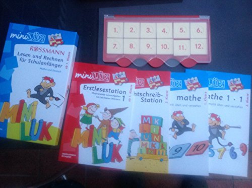 mini LÜK Lesen und Rechnen für Schulanfänger ab 1. Klasse. Mathe und Deutsch