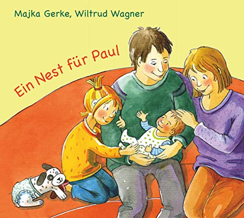 Ein Nest für Paul. Warum mag das Baby kuscheln? Minibuch als Mitbringsel für Hebammen & Eltern