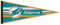 NFL Wimpel Miami Dolphins