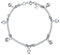 Bling Jewelry Mehrere Glöckchen Und Herz Anhänger Für Ein Knöchelarmband Aus Pattilu Indien Für Frauen Und Teenager .925 Sterling Silber, Verstellbar Von 9 Bis 9,5 Zoll Mit Verlängerungskette