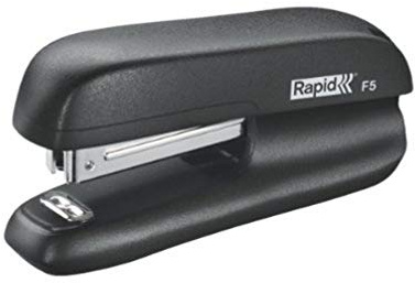 Rapid F5 Mini Stapler, 10 Sheet Capacity, Stapling and Tacking, Compact Design, Black, 5000264