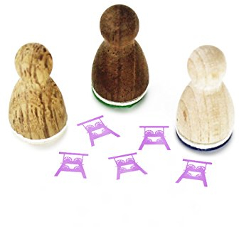 Stemplino Mini Stempel Zechenturm
