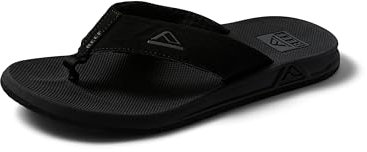 Reef Herren Phantoms Zehentrenner, Schwarz (Black BLA), 47 EU,Sandalen
