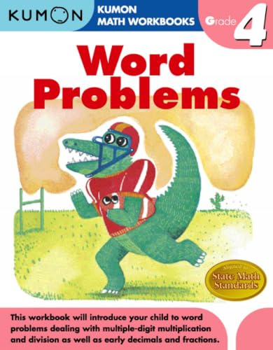 Kumon Grade 4 Word Problems (Kumon Math Workbooks)