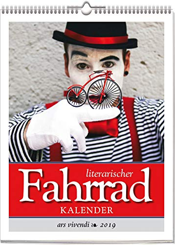 Wochenwandkalender: Literarischer Fahrrad-Kalender 2019. Vierfarbig, Format 24 x 32 cm