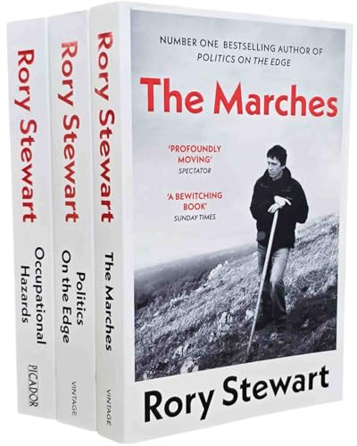 Rory Stewart 3 Books Collection Set (The Marches, Occupational Hazards & Politics On the Edge)