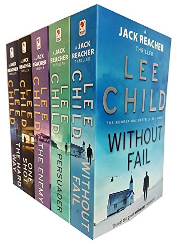 Lee Child's Reacher Series 6-10 Thriller Collection 5 livres Bundle (sans échec, Persuader, The Enemy, Jack Reacher (One Shot), The Hard Way)