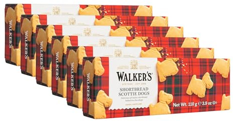 Walkers Shortbread Shortbread Scottie Dogs, 3.9-oz. (Count of 6)