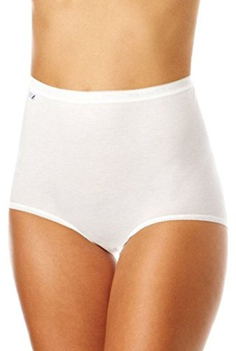 Sloggi Women's Basic Maxi 2P Brief, White, Size 28