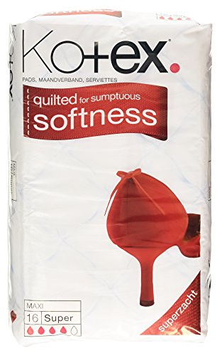 Kotex Maxi Super Damenbinden, 16 Stück