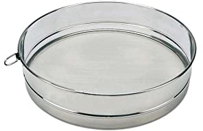 ILSA 14020350IVV Setaccio Farina, Metallo, Grigio