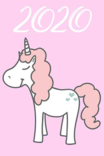 Einhorn Taschenkalender Wochenplaner Tagesplaner und Jahresplaner 2020: Einhorn Planer mit To-Do-Liste, Organizer Journal Terminkalender Terminplaner ... in diesem Jahr, Jahreskalender, Kalender A5