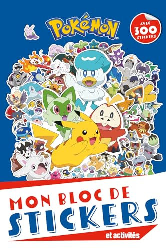 Pokémon - Bloc de stickers et activités Paldea: Bloc de stickers et activités