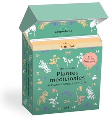Coffret - Plantes médicinales: 50 plantes pour le bien-être