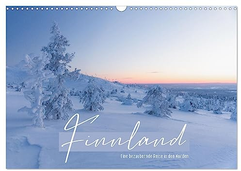 Finnland - Eine bezaubernde Reise in den Norden. (Wandkalender 2026 DIN A3 quer), CALVENDO Monatskalender: Traumhafte Einblicke in ein nördliches Land. (CALVENDO Orte)