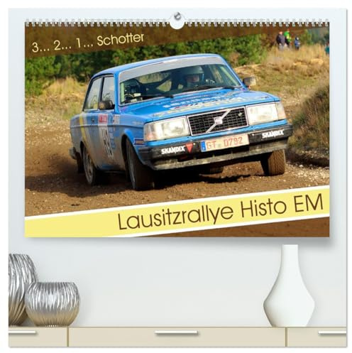 Lausitzrallye Histo EM (hochwertiger Premium Wandkalender 2026 DIN A2 quer), Kunstdruck in Hochglanz: Historische Rallyeautos der FIA Historic Rallye Championship Serie (CALVENDO Sport)