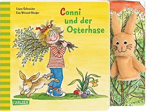 Conni-Pappbilderbuch: Conni und der Osterhase: Lustige Ostergeschichte für Kinder ab 2 Jahren mit bestickter Fingerpuppe zum Mitmachen