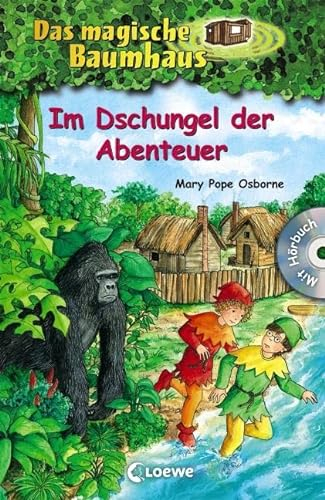 Das magische Baumhaus (Band 23-26) - Im Dschungel der Abenteuer: Sammelband für Mädchen und Jungen ab 8 Jahre - Mit Hörbuch-CD Den Gorillas auf der Spur (Das magische Baumhaus - Sammelbände)