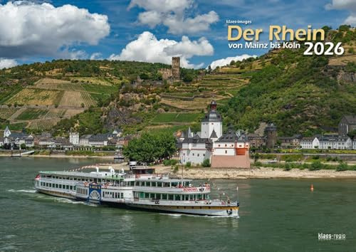 Der Rhein von Mainz bis Köln 2026 Bildkalender A3 Spiralbindung
