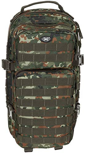 MFH US Rucksack, Assault I (flecktarn)
