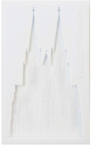 COXIMUSbacken und mehr Silikonform Kölner Dom für Fondant und Flowerpaste | Silikonform für Fondant und Flowerpaste
