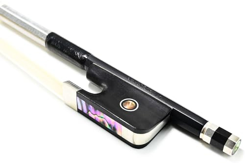 VINGOBOW Kohlefaser Cello Bogen Cellobogen Karbonbogen Pernambuco Performance Tiefer und kraftvoller Klang schwarze Farbe Neue 4/4 Größe Art Nr. 100C