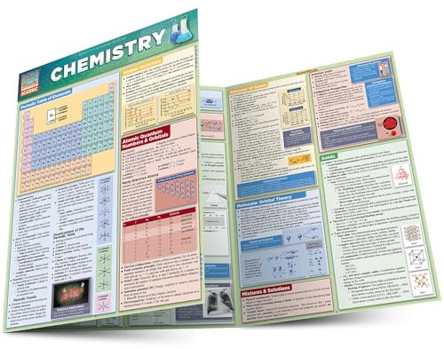 Chemistry: a QuickStudy Laminated Reference Guide (QuickStudy Academic)