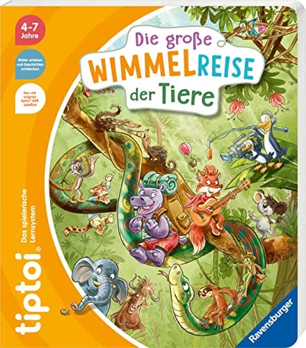 tiptoi® - Die große Wimmelreise der Tiere