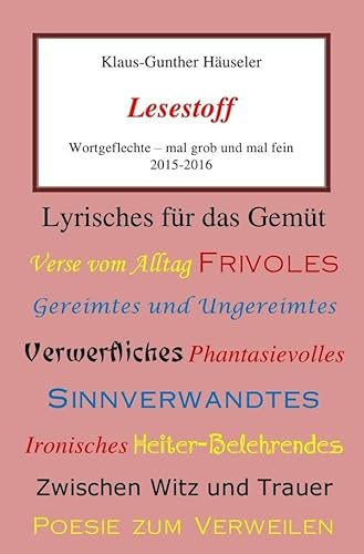 Lesestoff: Wortgeflechte - mal grob und mal fein
