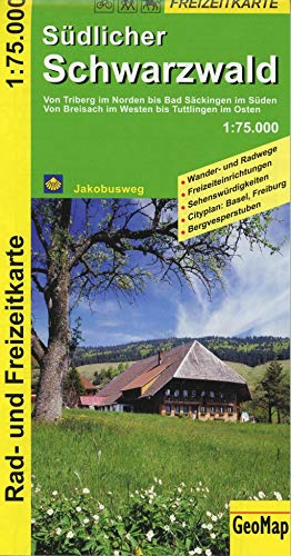 GeoMap Karten, Naturpark Südschwarzwald: 1:75.000