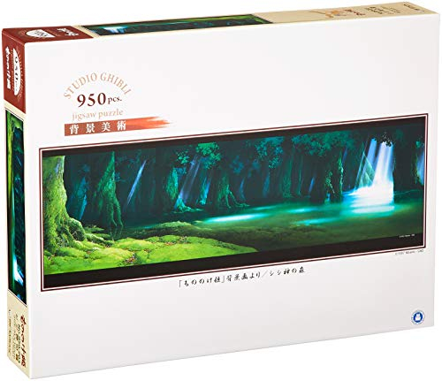 Forest 950-203 of 950 piece Studio Ghibli background art series Shishi God (japan import)